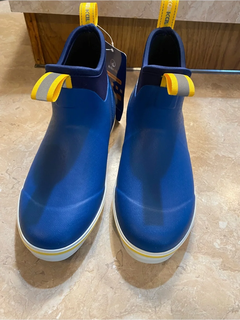 Men’s Blue Waterproof Rain & Snow Boots